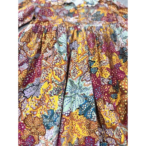 Kika Vargas x Target Dress Womens Size XS Anemone Floral Mini Cottagecore Boho - Picture 2 of 10